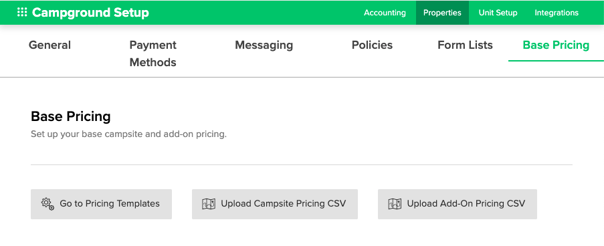 Base Pricing Page