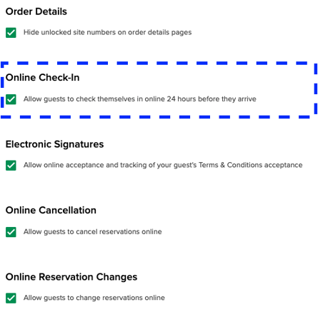 Express Check-In