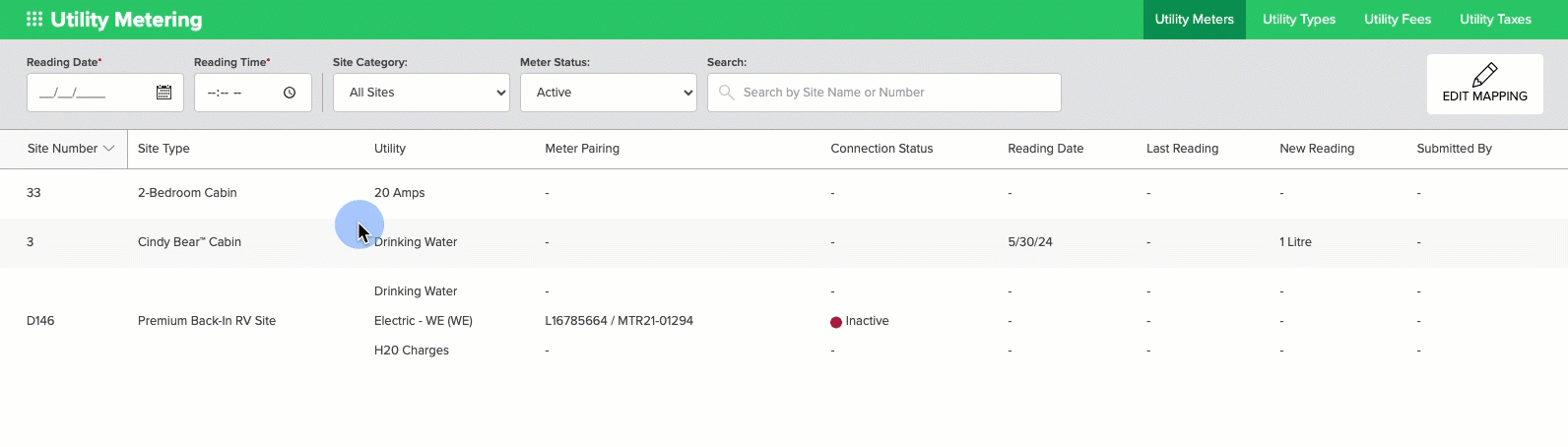 Initial Reading for New Utility Types