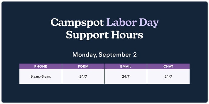 LaborDaySupportHours