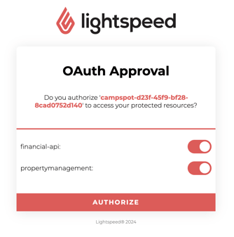 Lightspeed Auto Approval