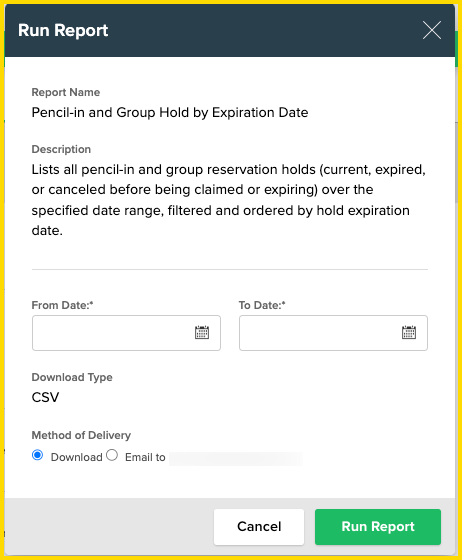 Pencil-In & Admin Hold by Exp Date