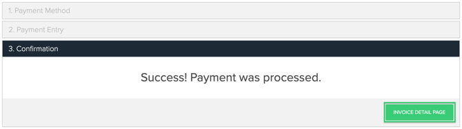 Return to Invoice Details Page