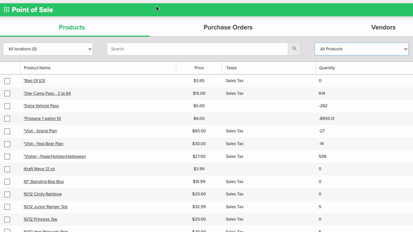 How to: Restore Archived POS Products